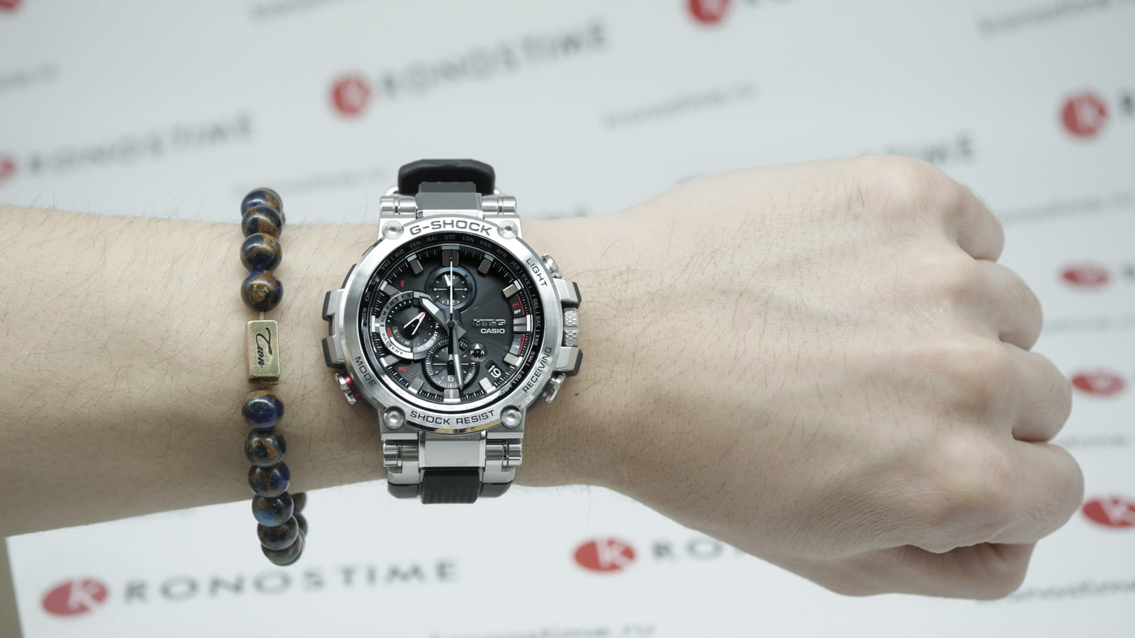 Casio Casio G-Shock Premium MTG-B1000-1A — полный набор фото мужские часы япония